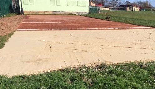 Long jump refurbishment